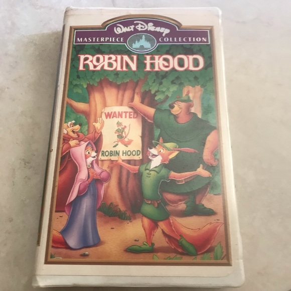 Disney | Other | Disney Masterpiece Collection Robin Hood Vhs | Poshmark